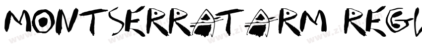 Montserratarm Regula字体转换